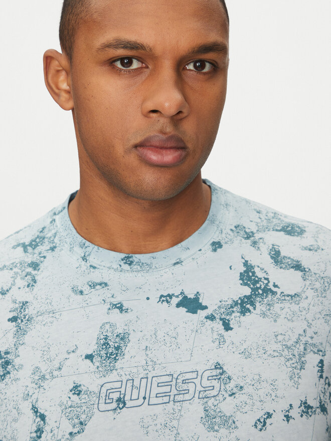 Guess Guess T-Shirt Z5GI01 I3Z14 Μπλε Regular Fit