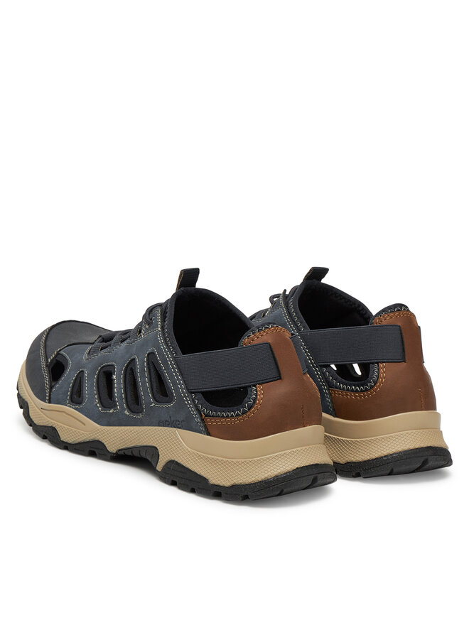 Rieker Halbschuhe Rieker B8366-14 Dunkelblau