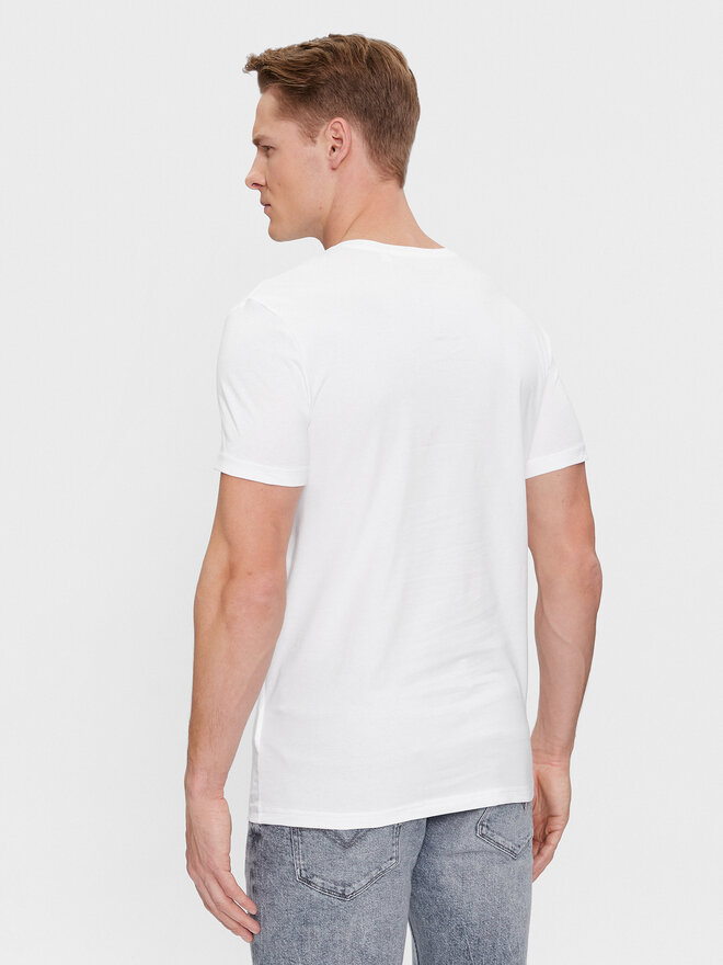 Guess Guess Σετ 2 T-Shirts Caleb U97G03 KCD31 Λευκό Regular Fit