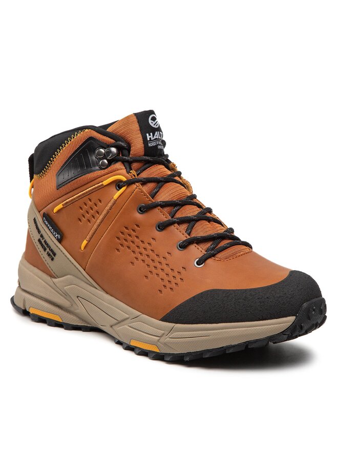 Halti Trekingová obuv Halti Hakon Mid Dx Trekking 054-2700 Hnědá