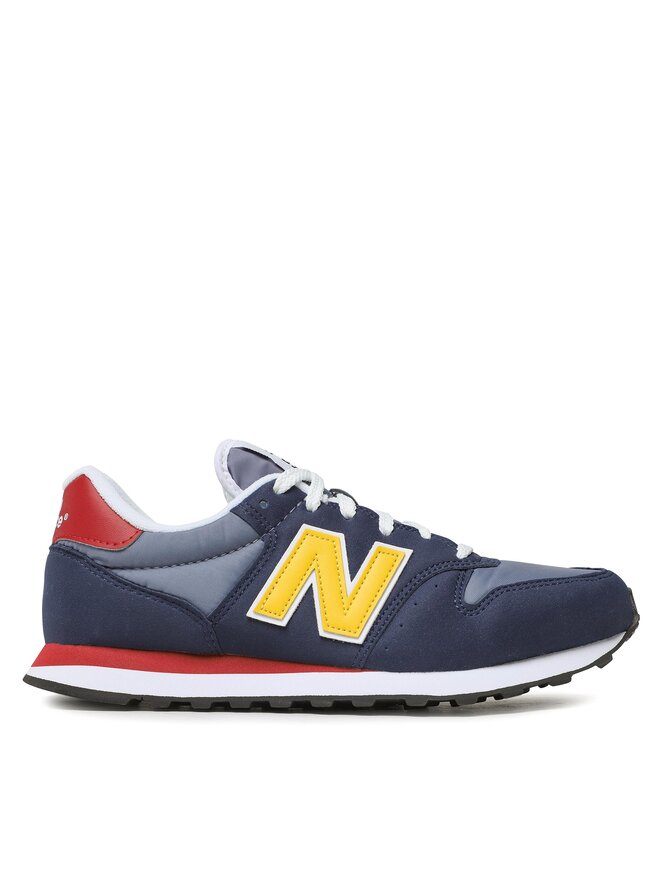Zapatillas new balance gm500 azul marino granate dorado top