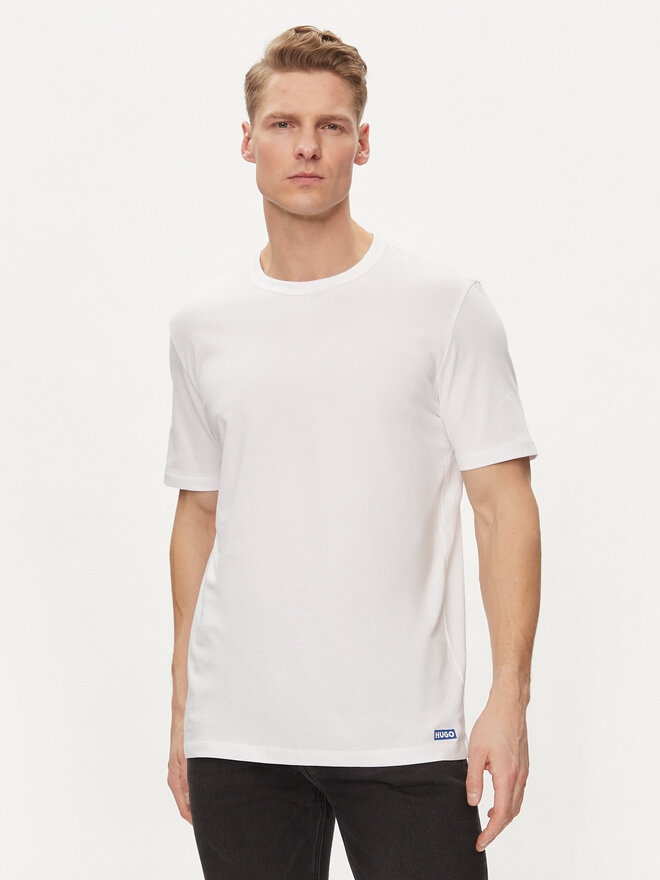 HUGO Hugo 3er-Set T-Shirts Naolo 50522382 Weiß Regular Fit