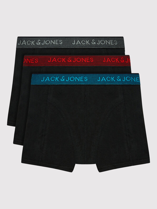 Jack&Jones Junior Jack&Jones Junior Set 3 parov boksaric Waistband 12203513 Črna