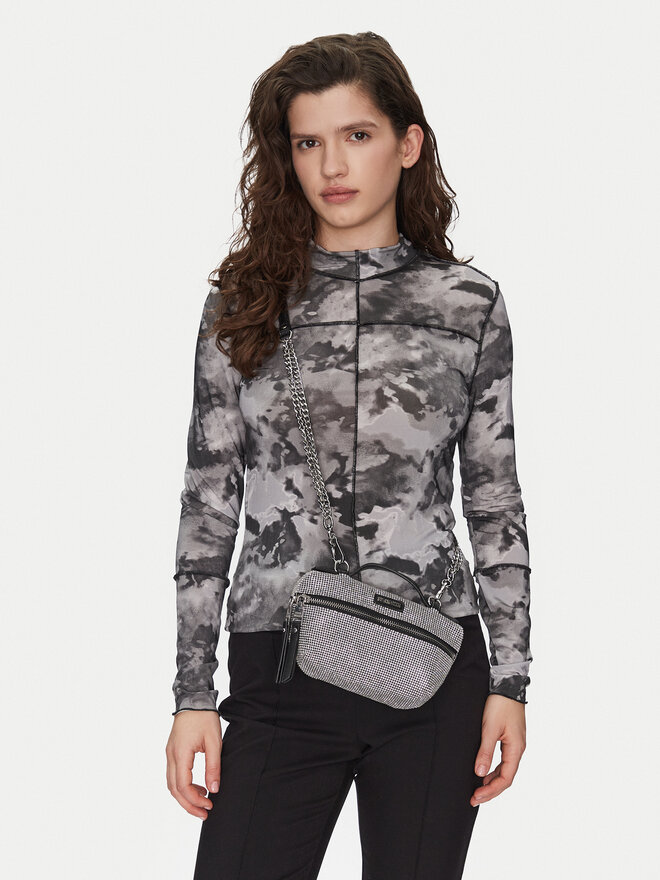 Steve Madden Ročna torba Steve Madden Bkeli SM13001579 Srebrna