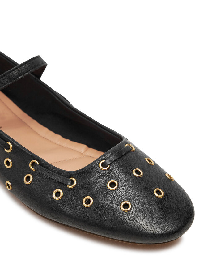 Tommy Hilfiger Μπαλαρίνες Tommy Hilfiger Maryjane FW0FW08311 Μαύρο