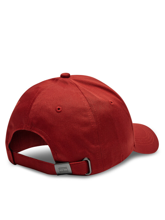 Tommy Hilfiger Cappellino Tommy Hilfiger Foundation Cotton 6 Panel Cap AM0AM12532 Rosso