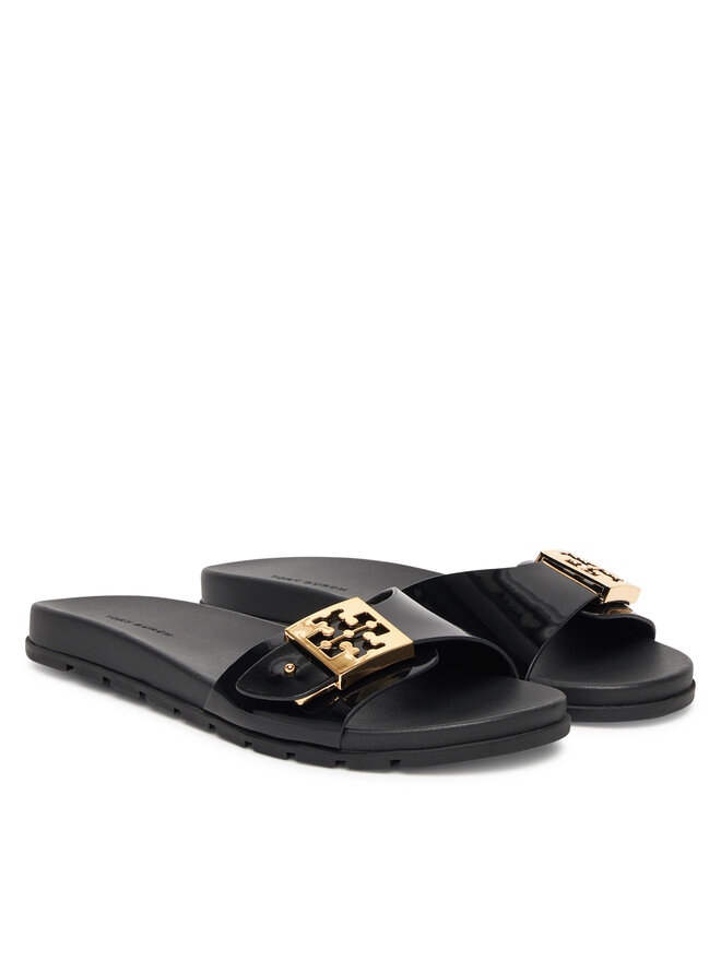 Tory Burch Чехли Tory Burch Buckle Slide 157872 Черен