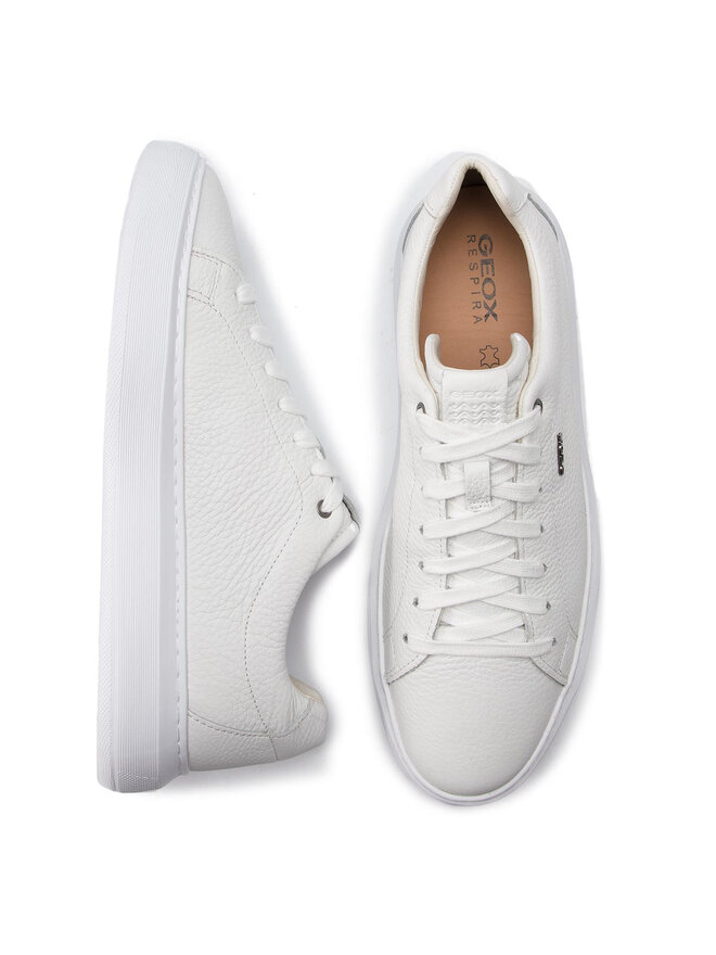 Geox Sneakersy Geox U Deiven B U845WB 000T0 C1000 Biały