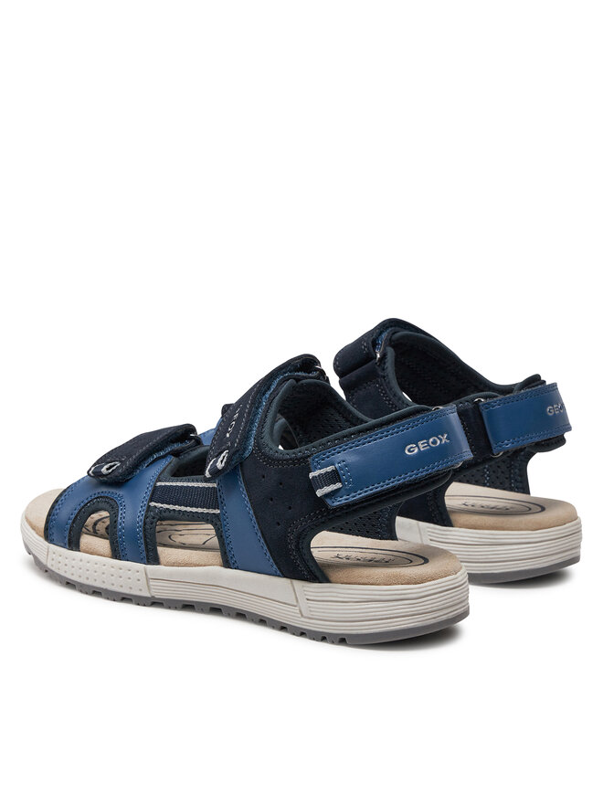 Geox Sandały Geox J Sandal Alben Boy J35AVA 01520 CF44M D Granatowy