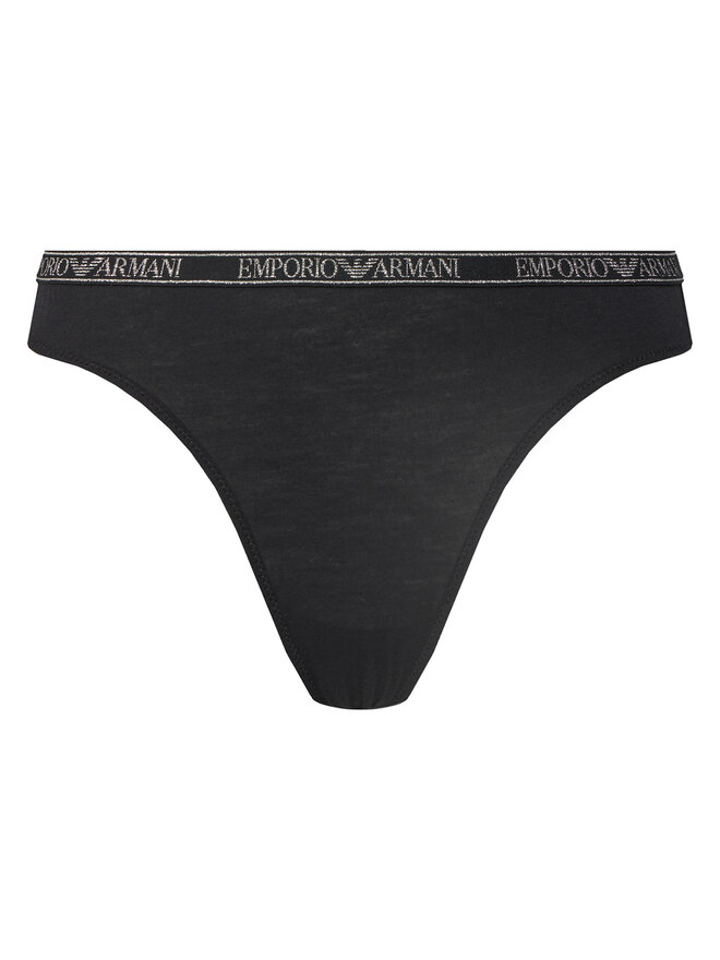 Emporio Armani Underwear Emporio Armani Underwear Набір з 2 пар стрінгів EW000402 AF10889 MC005 Чорний