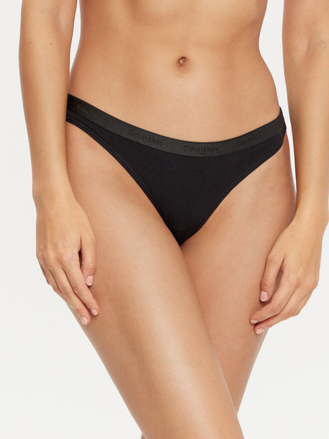 Calvin Klein Underwear Calvin Klein Underwear 3er-Set Stringtangas Thong 3pk 000QD5244E Bunt