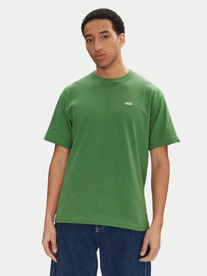 Vans Vans Camiseta Left Chest II VN000P1P Verde Loose Fit
