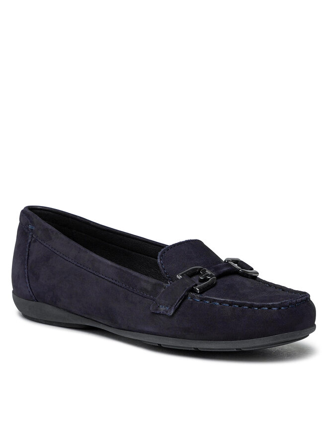 Geox Mokasíny Geox D Annytah Moc A D84BMA 00032 C4007 Tmavomodrá