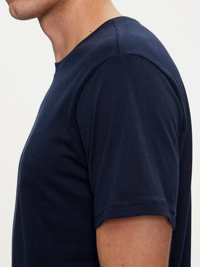 United Colors Of Benetton United Colors Of Benetton Majica 3I1XU1096 Mornarsko modra Regular Fit