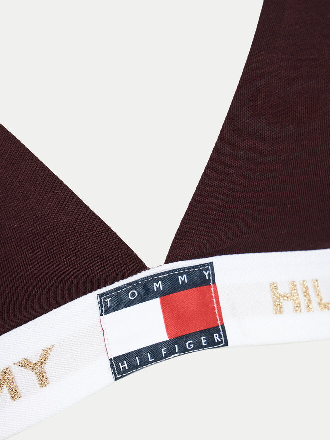 Tommy Hilfiger Tommy Hilfiger Бюстгальтер бралетт UW0UW05651 Бордовий