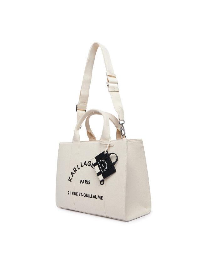 KARL LAGERFELD Handtasche KARL LAGERFELD B4W50076 Creme
