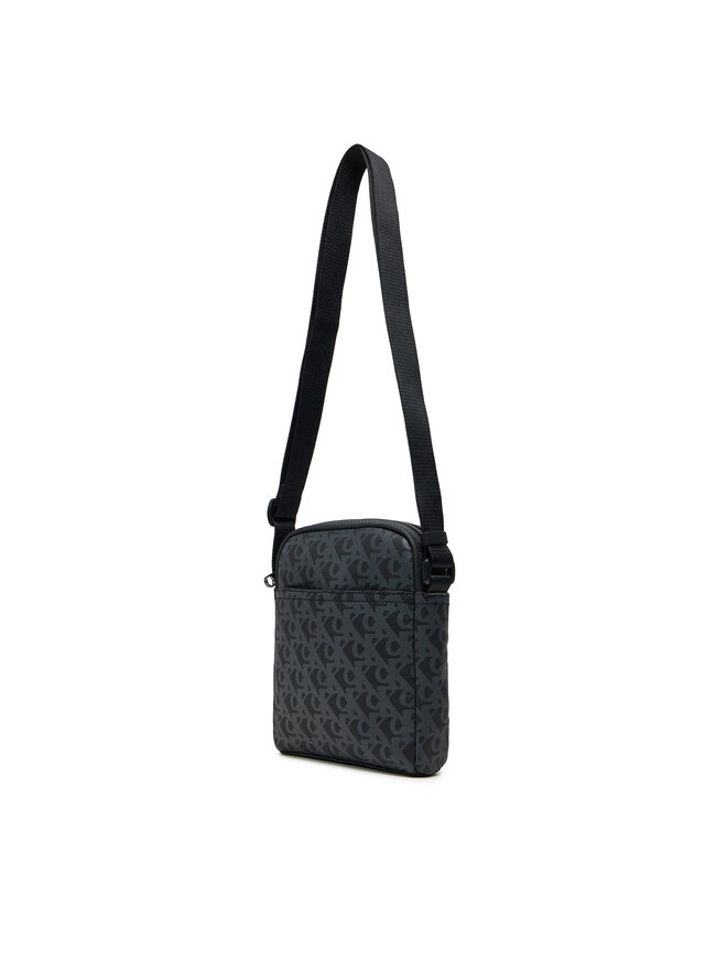 Calvin Klein Jeans Saszetka Calvin Klein Jeans Matte Aop Reporter 18 LV04G3115G Czarny