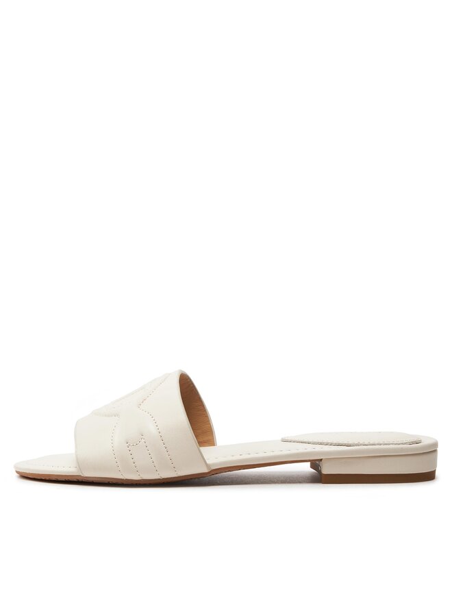 LAUREN RALPH LAUREN Pantoletten Lauren Ralph Lauren 802935537001 Weiß