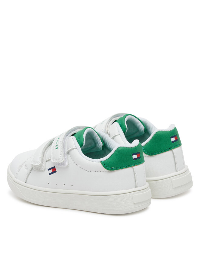 Tommy Hilfiger Sneakers Tommy Hilfiger Low Cut Velcro Sneaker T1X9-33836-1355 M Weiß