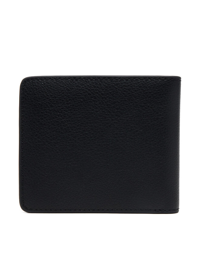Tommy Jeans Duży Portfel Męski Tommy Jeans Tjm Heritage Leather Cc Wallet AM0AM13371 Czarny