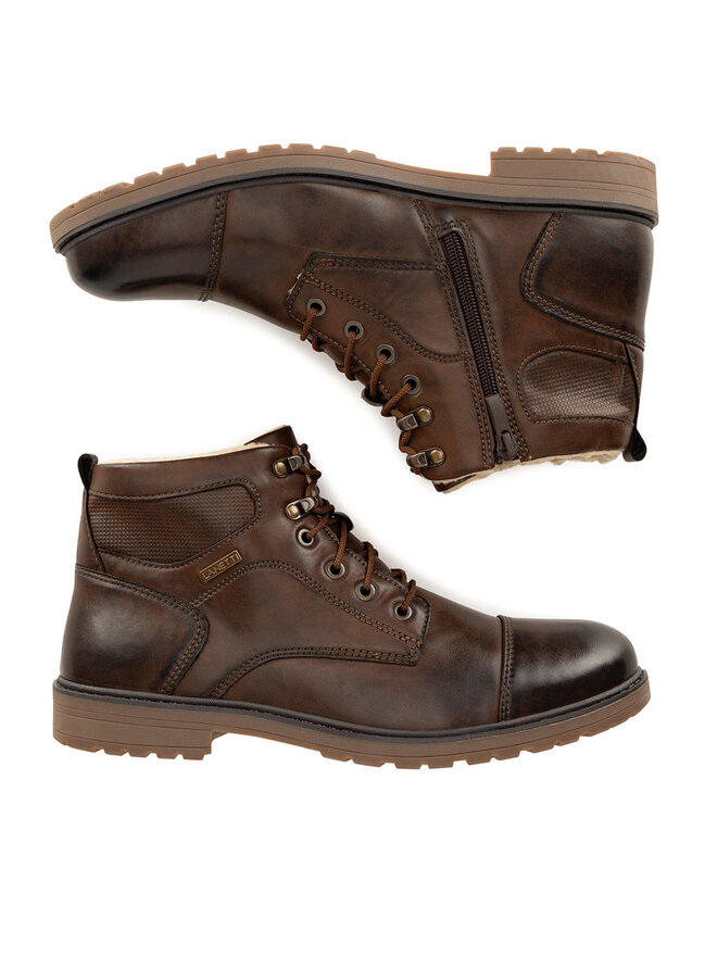 Lanetti Черевики Lanetti MBS-6997-10 Коричневий