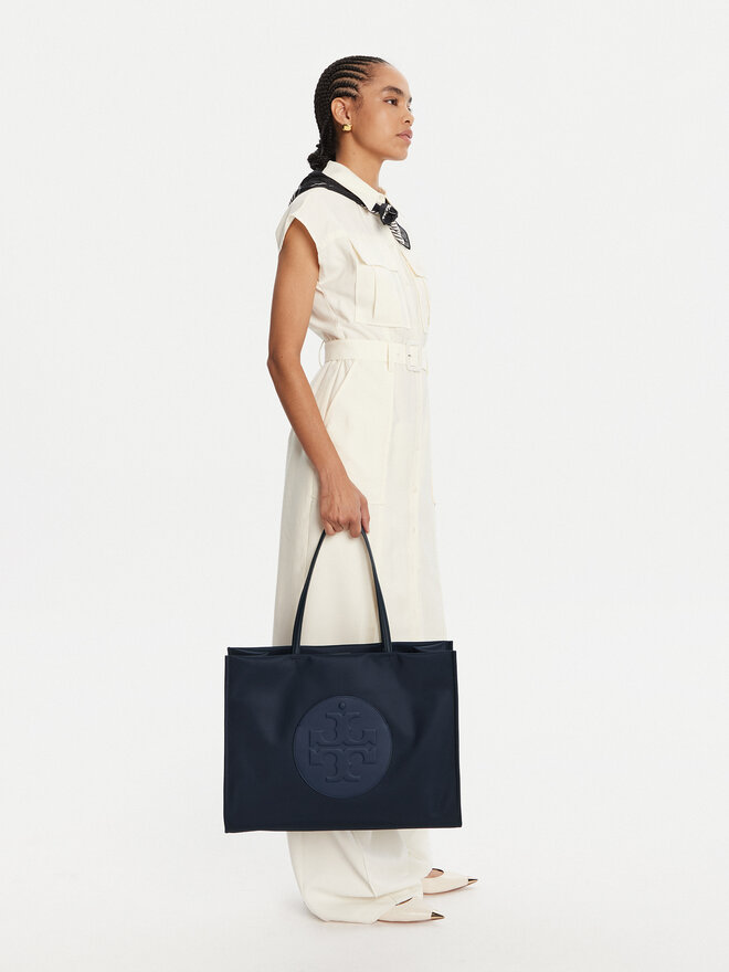 Tory Burch Ročna torba Tory Burch 171271 Mornarsko modra