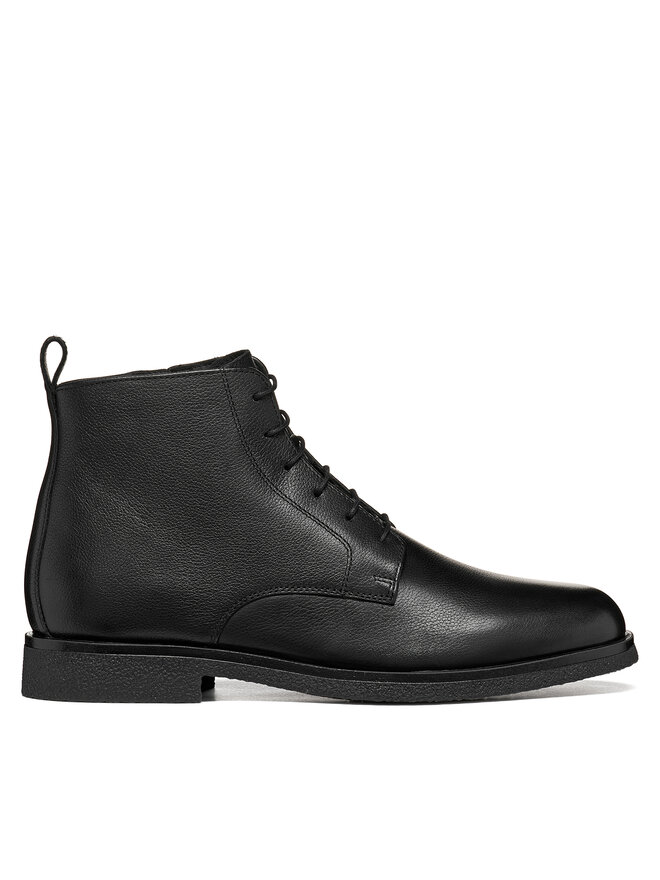 Geox Schnürschuhe Geox U Claudio U6658A 00047 C9999 Schwarz
