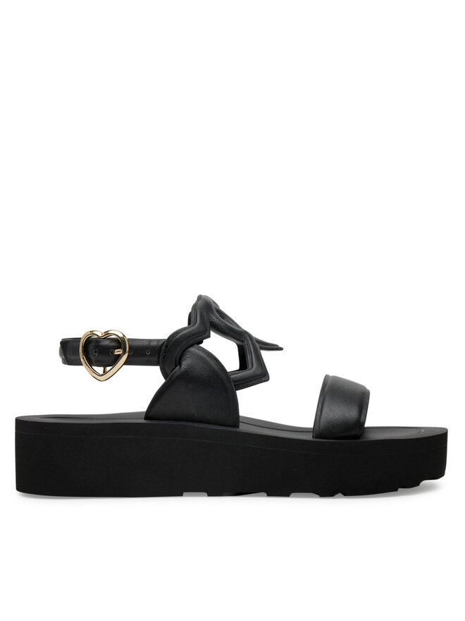 LOVE MOSCHINO Sandale LOVE MOSCHINO JA16054I1MIA0000 Negru