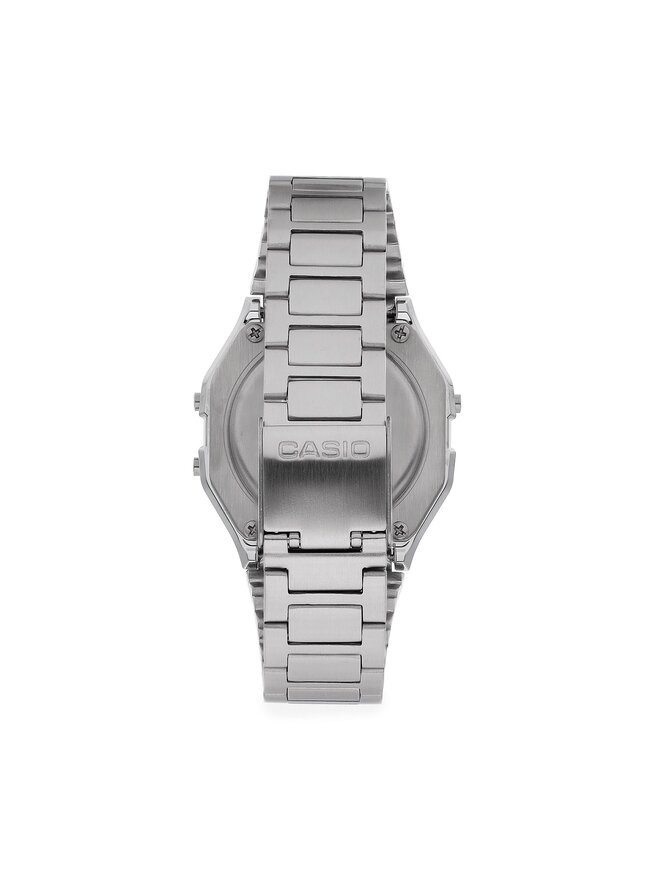 Casio Zegarek Casio Vintage A158WEA-9EF Srebrny