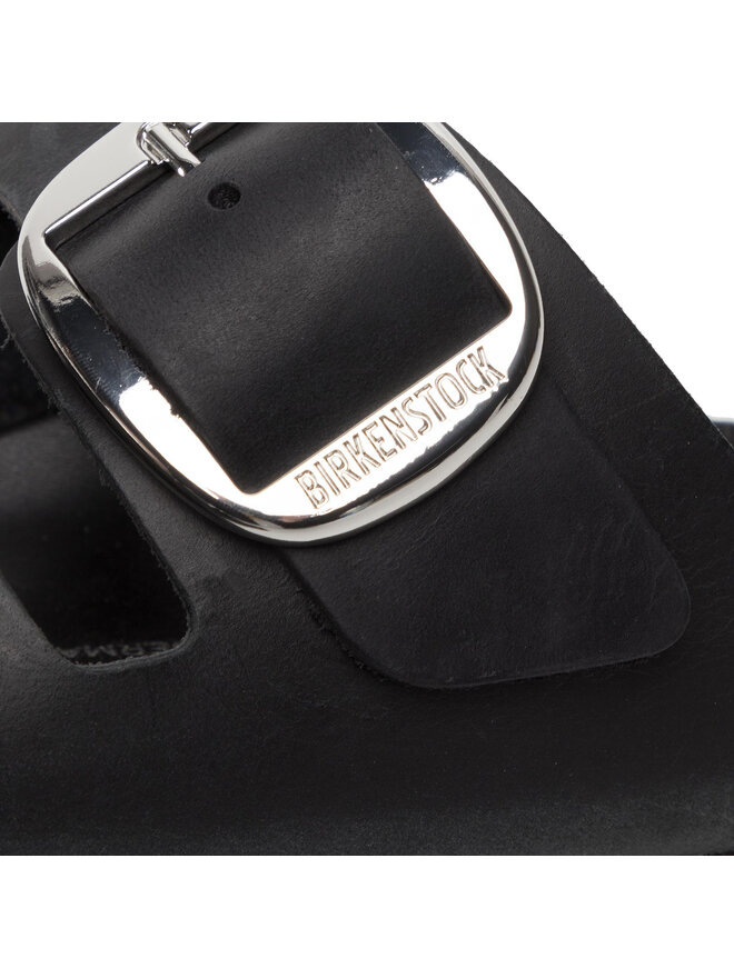 Pantoletten Birkenstock Arizona Big Buckle 1011075 Schwarz eschuhe
