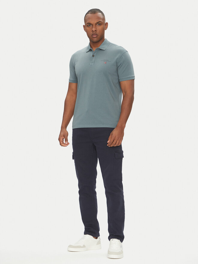 Napapijri Napapijri Poloshirt Elbas NP0A4GB4 Blau Regular Fit