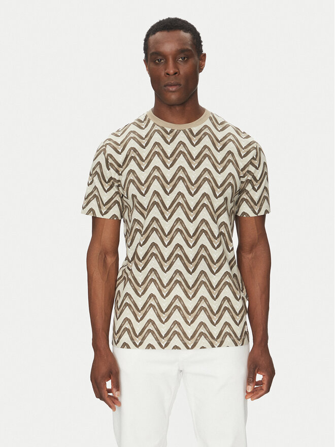 Liu Jo Liu Jo T-Shirt QA5161 J7734 Braun Regular Fit