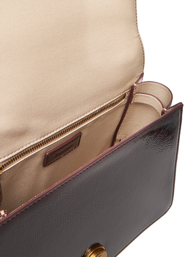 PINKO Geantă PINKO Love One Top Handle Classic Light PE 25 PLTT 100066 A1UV Y1HQ Vișiniu