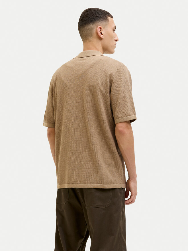 Jack&Jones Jack&Jones Polo marškinėliai Orion 12268226 Smėlio Relaxed Fit