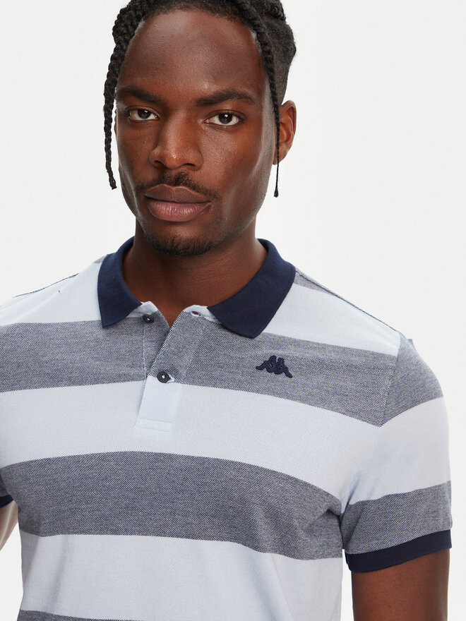 Robe di Kappa Robe di Kappa Polo Ming 64126KW Plava Slim Fit