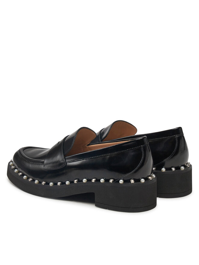 Stuart Weitzman Slipper Stuart Weitzman Reverie Loafer SK032 Schwarz