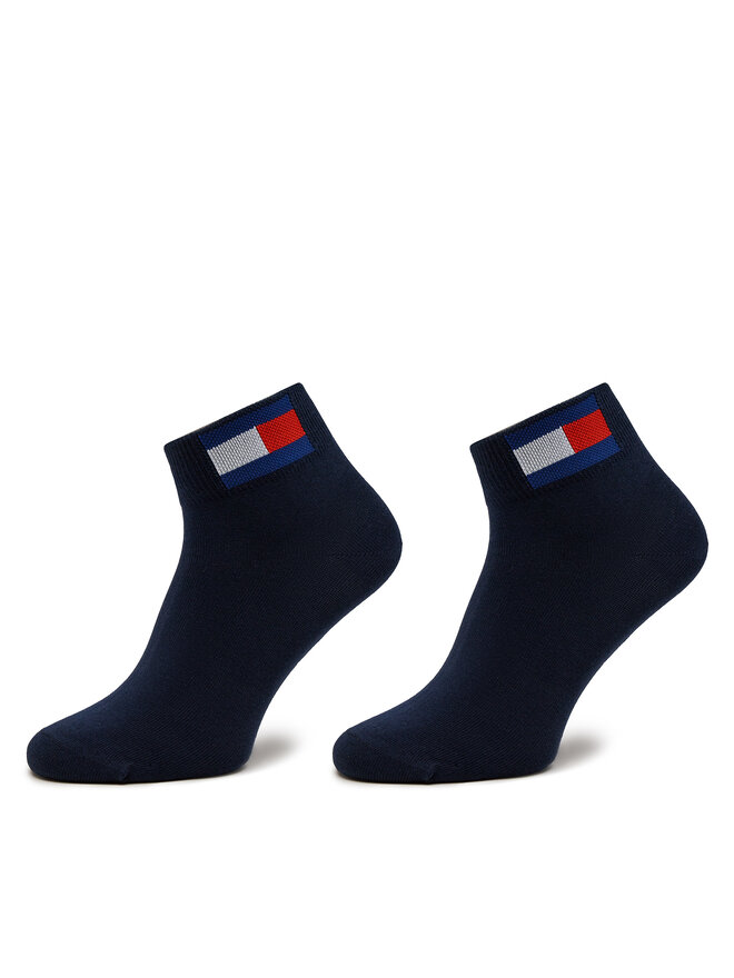 Tommy Jeans 2er-Set hohe Unisex-Socken Tommy Jeans 701228223 Dunkelblau
