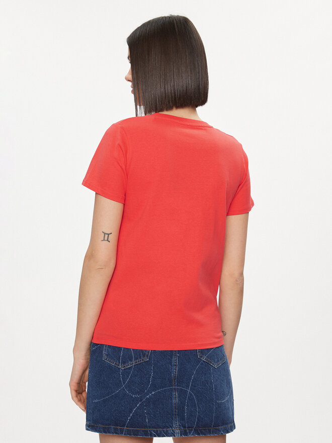 Pepe Jeans Pepe Jeans Póló Wendy PL505480 Piros Regular Fit