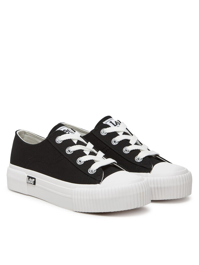 Lee Sneakers aus Stoff Lee Isla C Women Low 50251001 25Y Schwarz