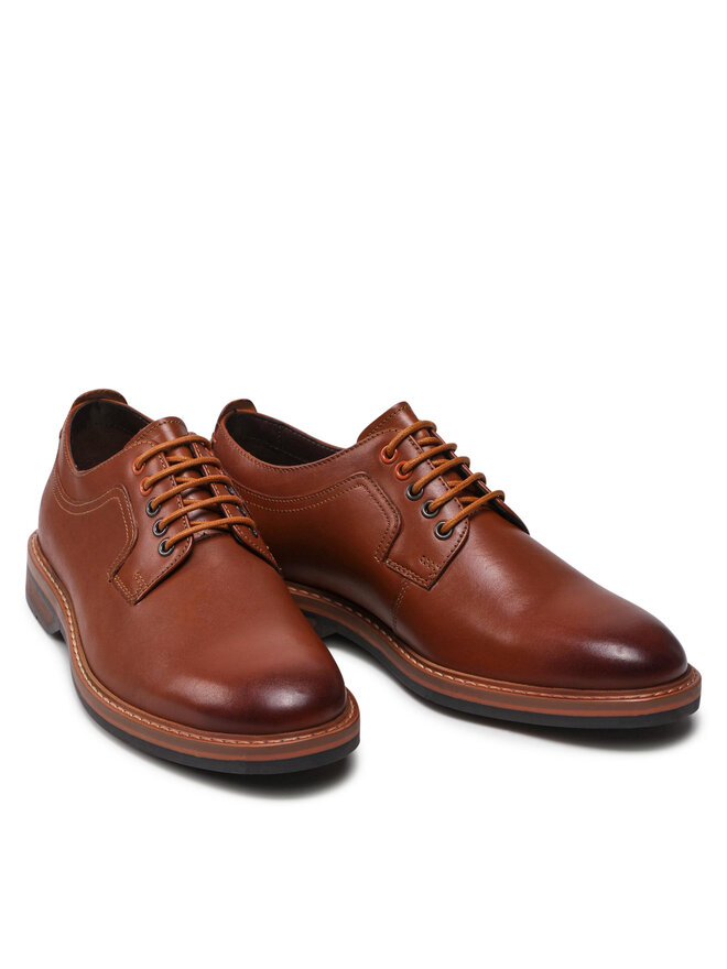 Halbschuhe Clarks Pitney Walk 261205817 Braun eschuhe