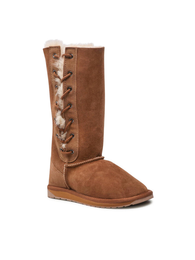 EMU Australia Μπότες Χιονιού EMU Australia Platinum Hi Lace WP11872 Καφέ