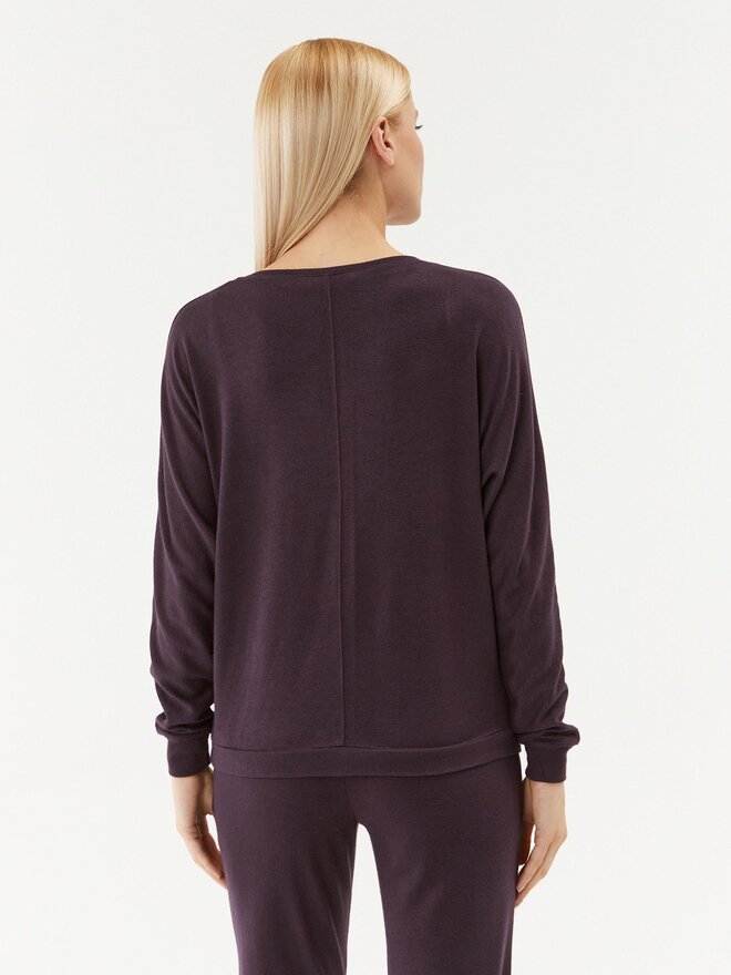 Triumph Triumph Pižamos marškinėliai Cozy Comfort Top 01 10216538 Tamsiai mėlyna Regular Fit