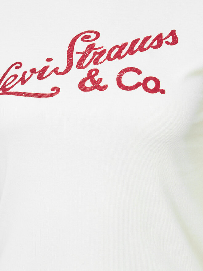 Levi's® Levi's® Marškinėliai Essential Sporty A8798-0023 Écru Slim Fit