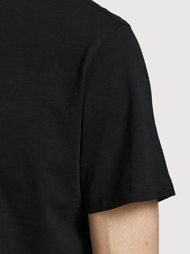 Jack&Jones Jack&Jones Marškinėliai Basher 12182498 Juoda Regular Fit