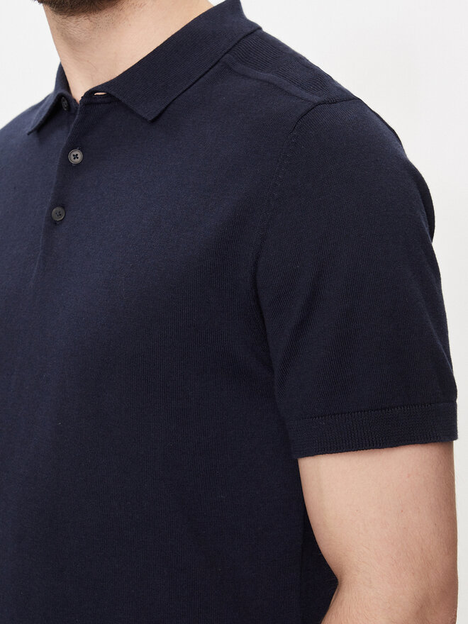 Selected Homme Selected Homme Pólóing Berg 16092437 Sötétkék Regular Fit