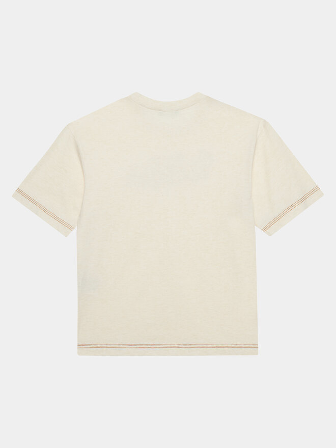 United Colors Of Benetton United Colors Of Benetton Camiseta 3GDXC10HG Écru Oversize