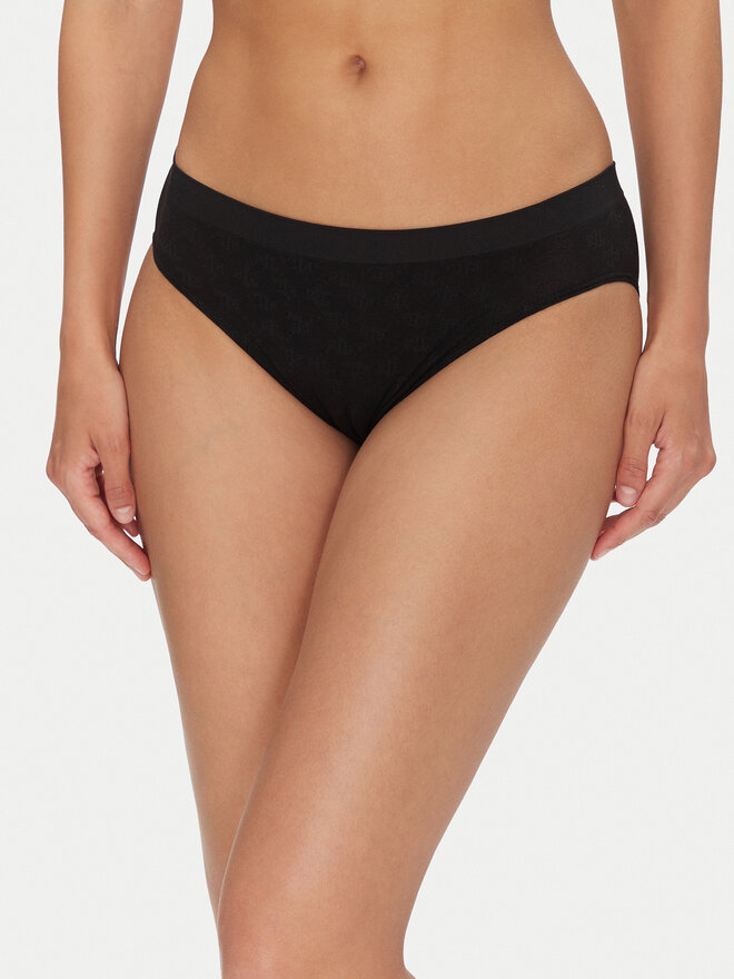 LAUREN RALPH LAUREN LAUREN RALPH LAUREN Klassischer Damenslip 4L0048 Schwarz