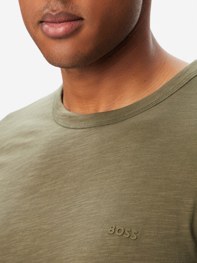 BOSS BOSS T-Shirt Tegood 50508243 Khakifarben Regular Fit