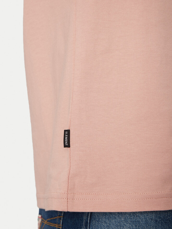 Element Element Camiseta ELYZT00496 Rosa Regular Fit