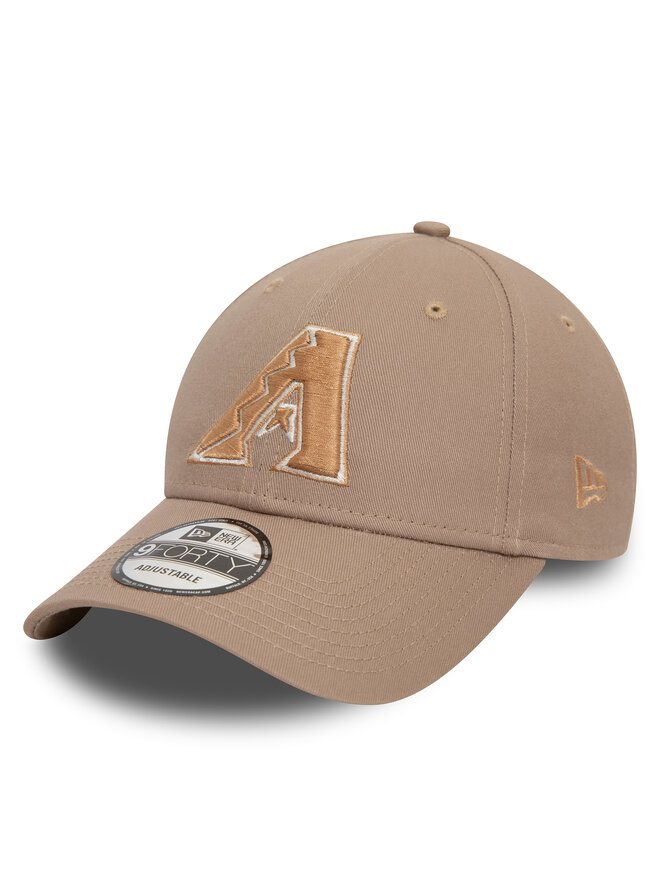 New Era Шапка с козирка New Era Mlb Patch 940 Diamondbacks 60503508 Бежов
